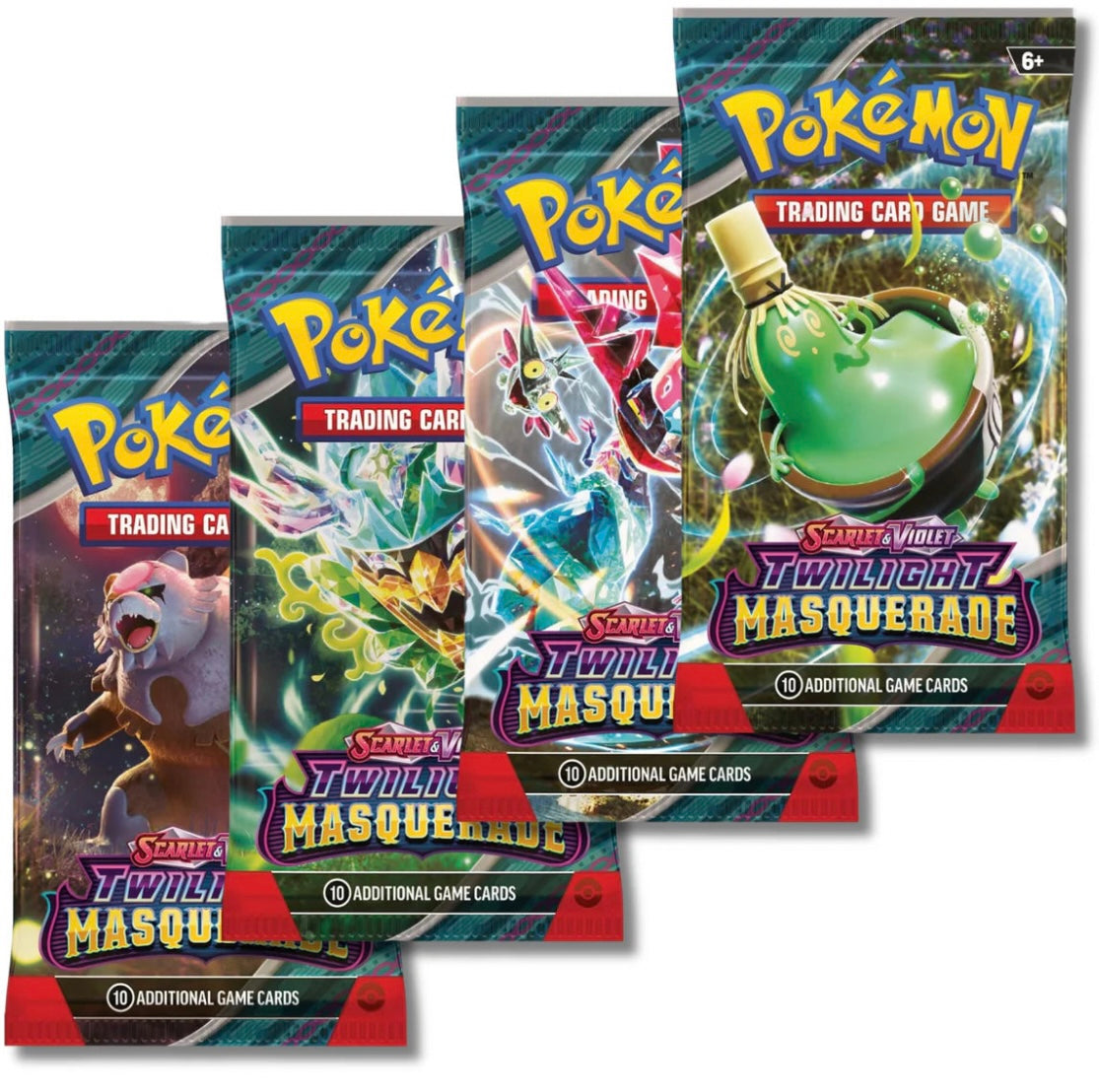 Pokémon TCG Cards Scarlet & Violet Twilight Masquerade Booster Pack
