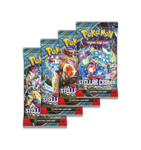 Pokémon TCG Cards Scarlet & Violet Stellar Crown Booster Pack