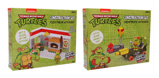 Bloques de construcción de las Tortugas Ninja Adolescentes Mutantes | Snap &amp; Switch | Juguetes de alta calidad
