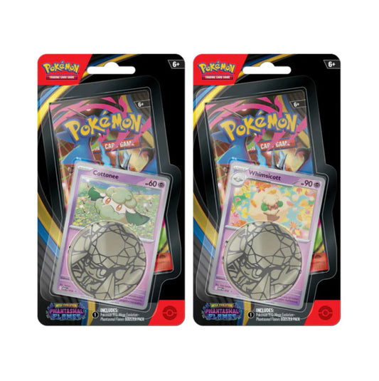 Pokémon TCG Cards Mega Evolution Phantasmal Flames 1-Pack Checklane Blister