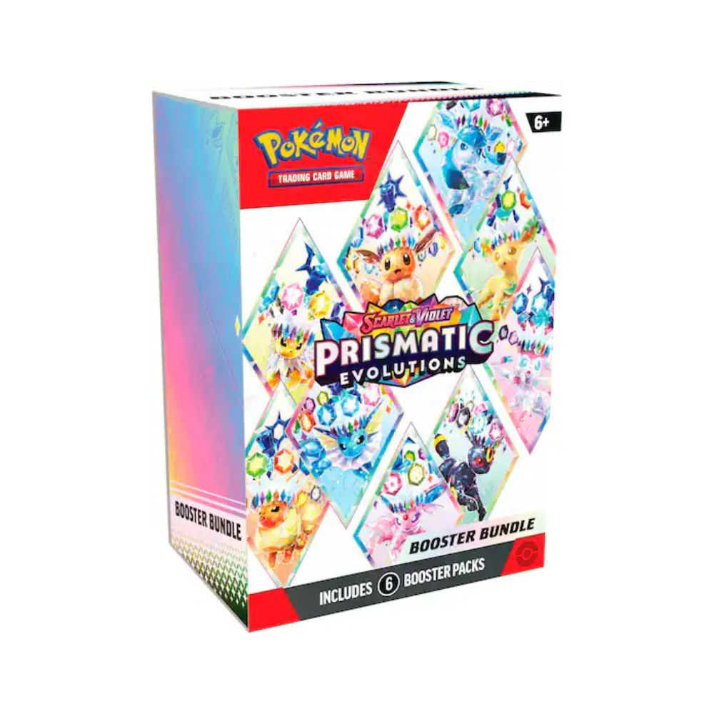 Pokémon TCG Cards Scarlet & Violet Prismatic Evolutions Booster Bundle