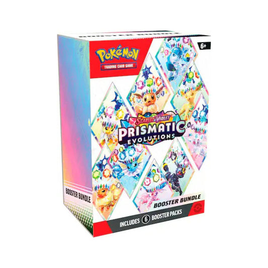 Pokémon TCG Cards Scarlet & Violet Prismatic Evolutions Booster Bundle