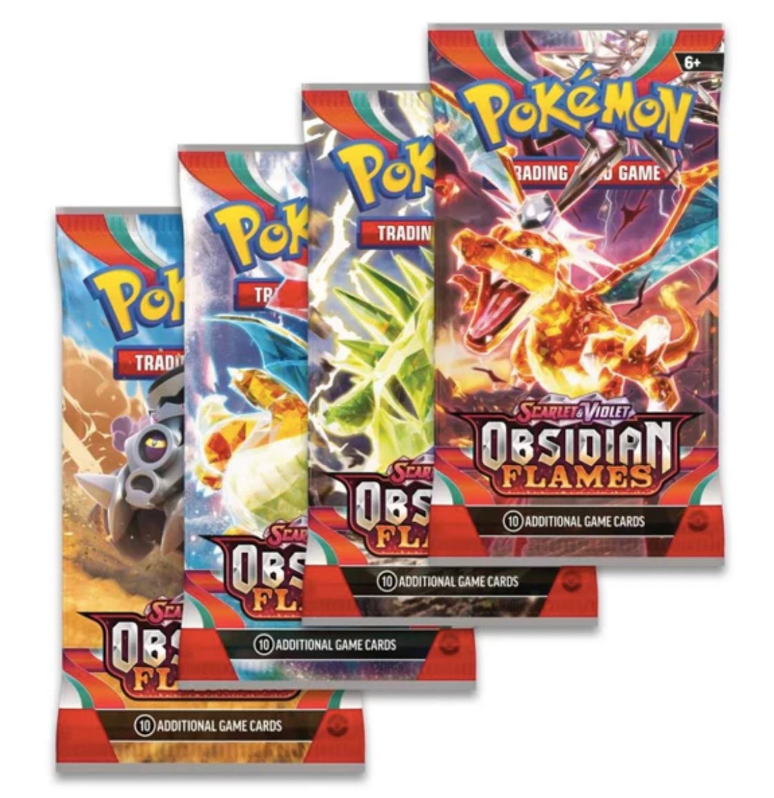 Pokémon TCG Cards Scarlet & Violet Obsidian Flames Booster Pack