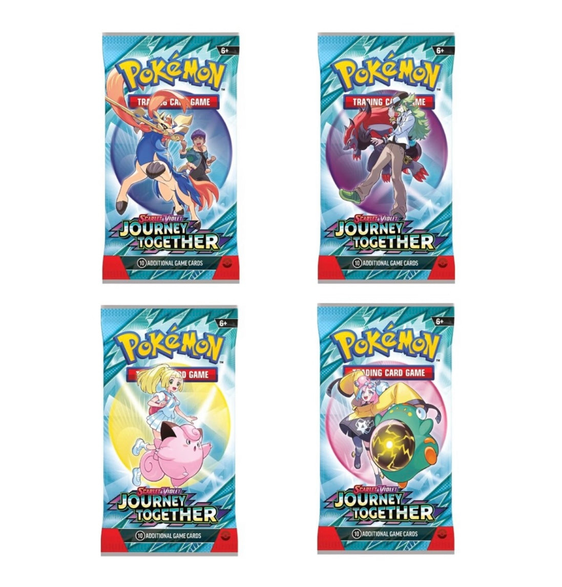 Pokémon TCG Cards Scarlet & Violet Journey Together Booster Pack
