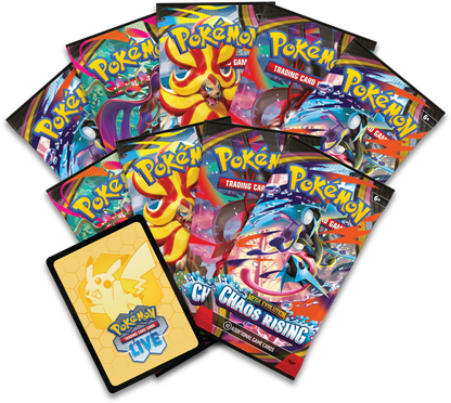 Pokémon TCG Cards Mega Evolution Chaos Rising Elite Trainer Box