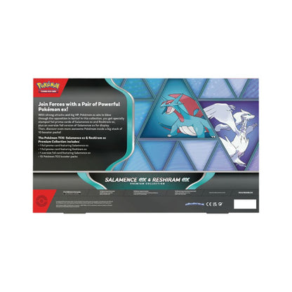 Pokémon TCG Cards Scarlet & Violet Salamence ex & Reshiram ex Premium Collection